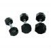 Гантель 35кг Perform Better Rubber Encased Hex Dumbbells 4137-35\BK-35-00 75_75