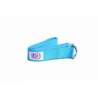 Ремень для йоги Inex Stretch Strap YSTRAP-638\24-BL-00 голубой