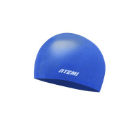 Шапочка для плавания Atemi kids light silicone cap Strong blue KLSC1BE синий