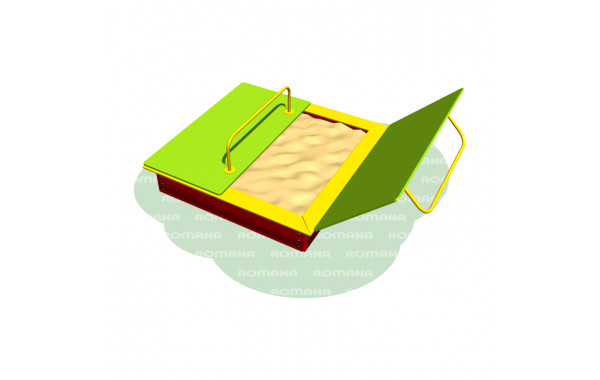 Песочница с крышкой Romana 109.22.00 600_380