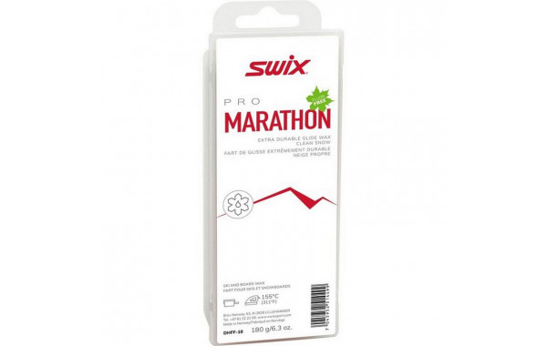 Парафин углеводородный Swix Парафин Marathon white (Универсальная) 180 г DHFF-18 600_380