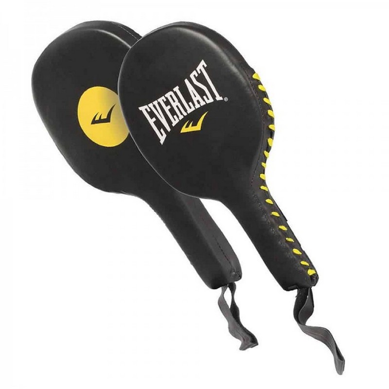 Лапы-ракетки Everlast Leather Punch Paddles 2900000 800_800