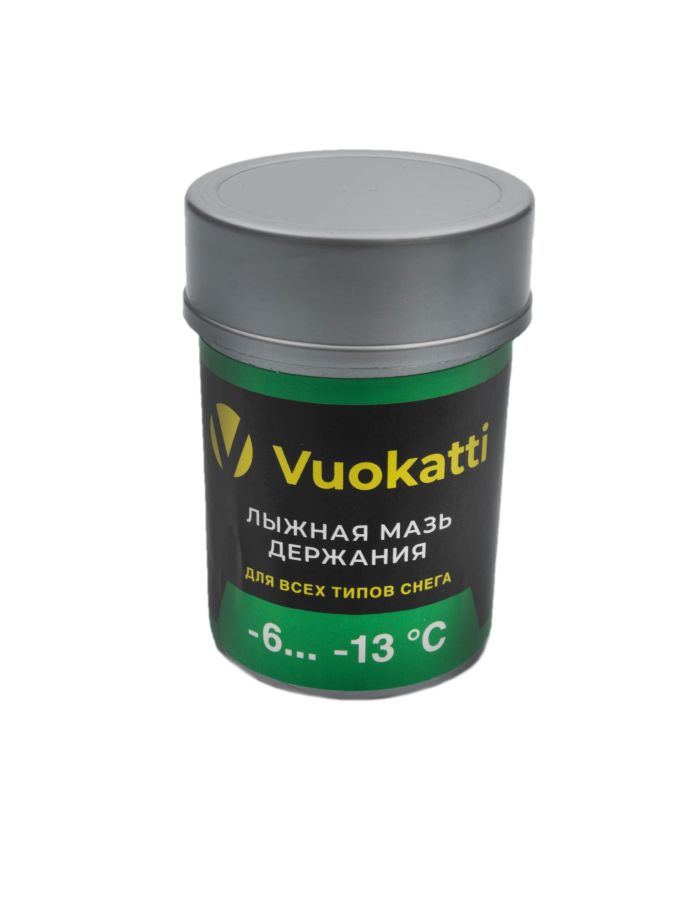 Мазь держания Vuokatti Зелёная -6°С/-13°С 33 гр 675_900