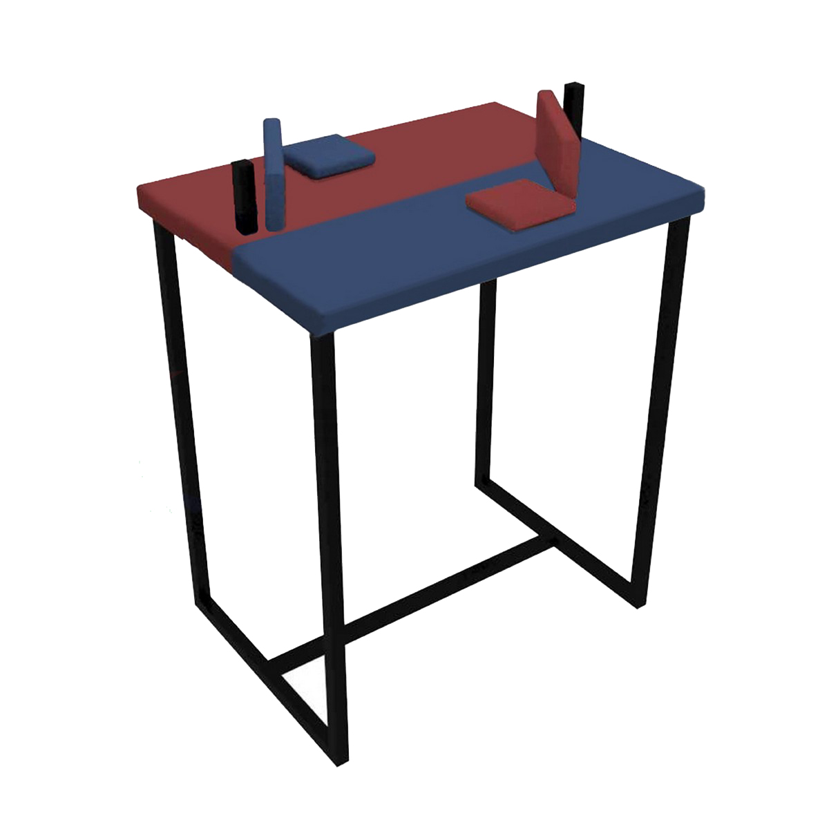Стол для армрестлинга (разборный сине-красный)