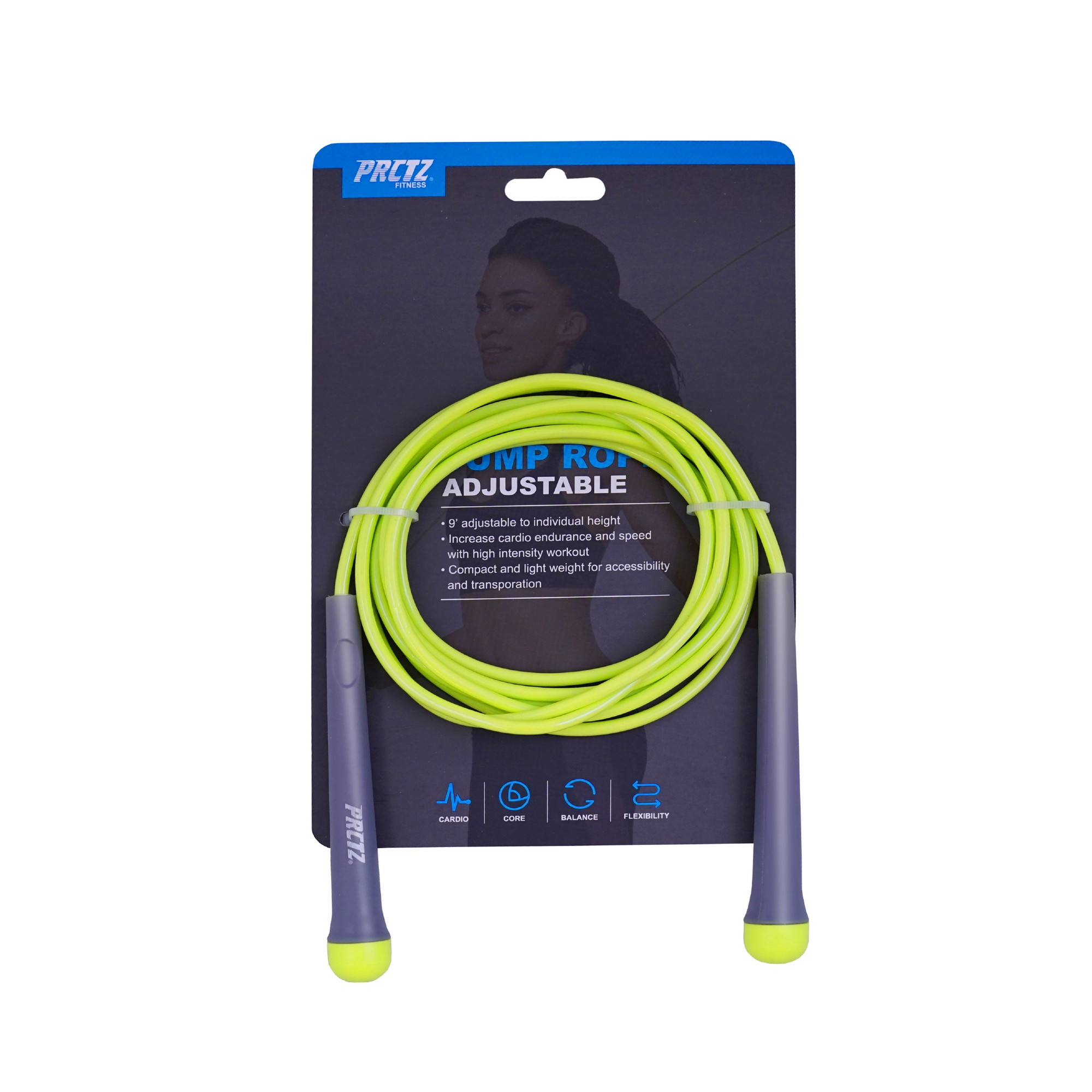 Скакалка регулируемая 275 см PRCTZ JUMP ROPE ADJUSTABLE PF2322 2000_2000