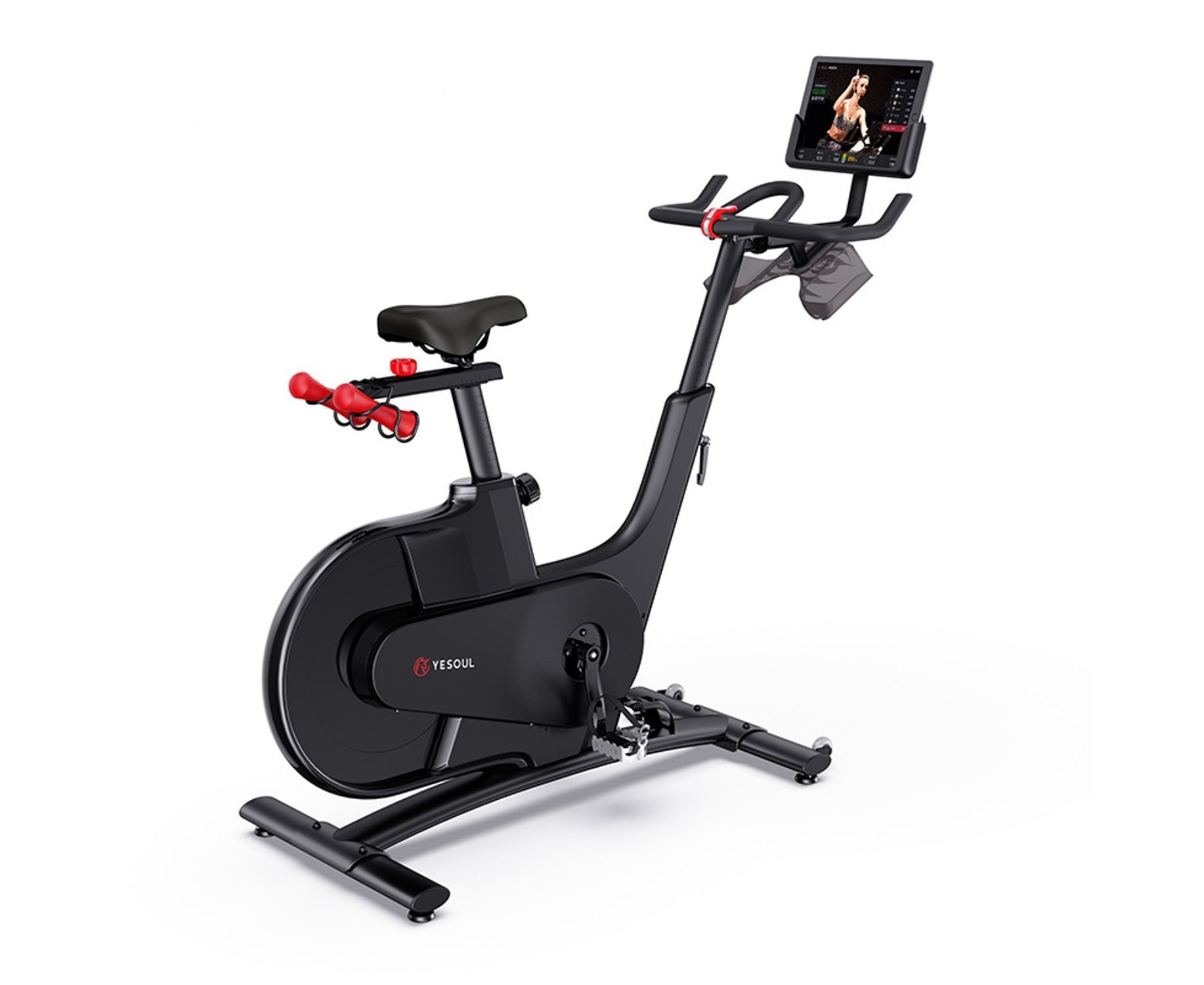 Велотренажер Yesoul Smart Spinning bike V1 черный 1834_1500