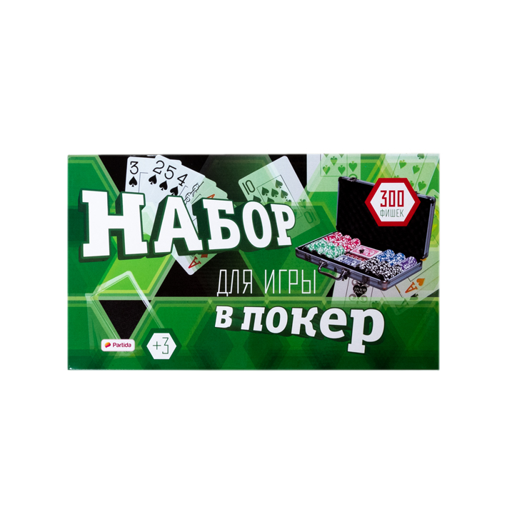 Набор для покера EPT Ceramic на 300 фишек Partida ept300 717_717